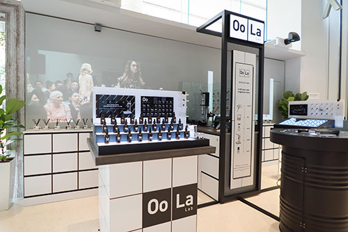 Display of perfume at Oo La Lab