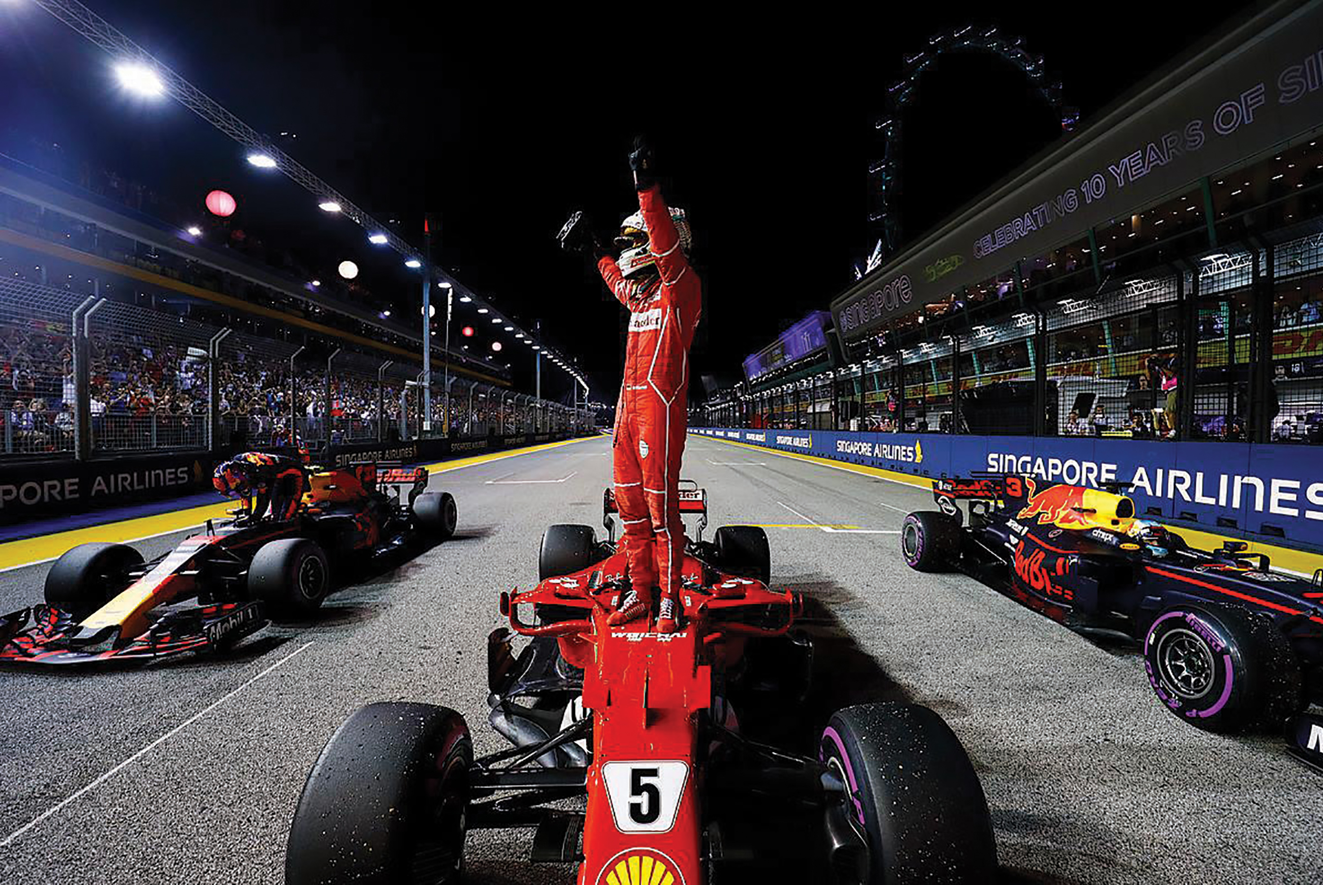 F 1 r. Vettel 2017 Ferrari. Vettel Singapure 2017. Ф1 2017 Феттель. Гран при Сингапура 2017.